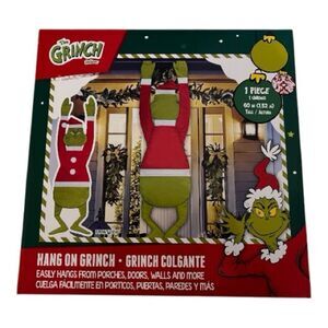 Grinch Stole Christmas 5 Foot Tall Hang On Grinch Outdoor Decoration Grinchmas
